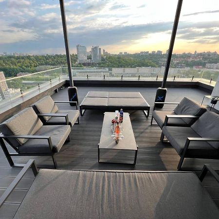 Apartmán The Penthouse Kyjev Exteriér fotografie