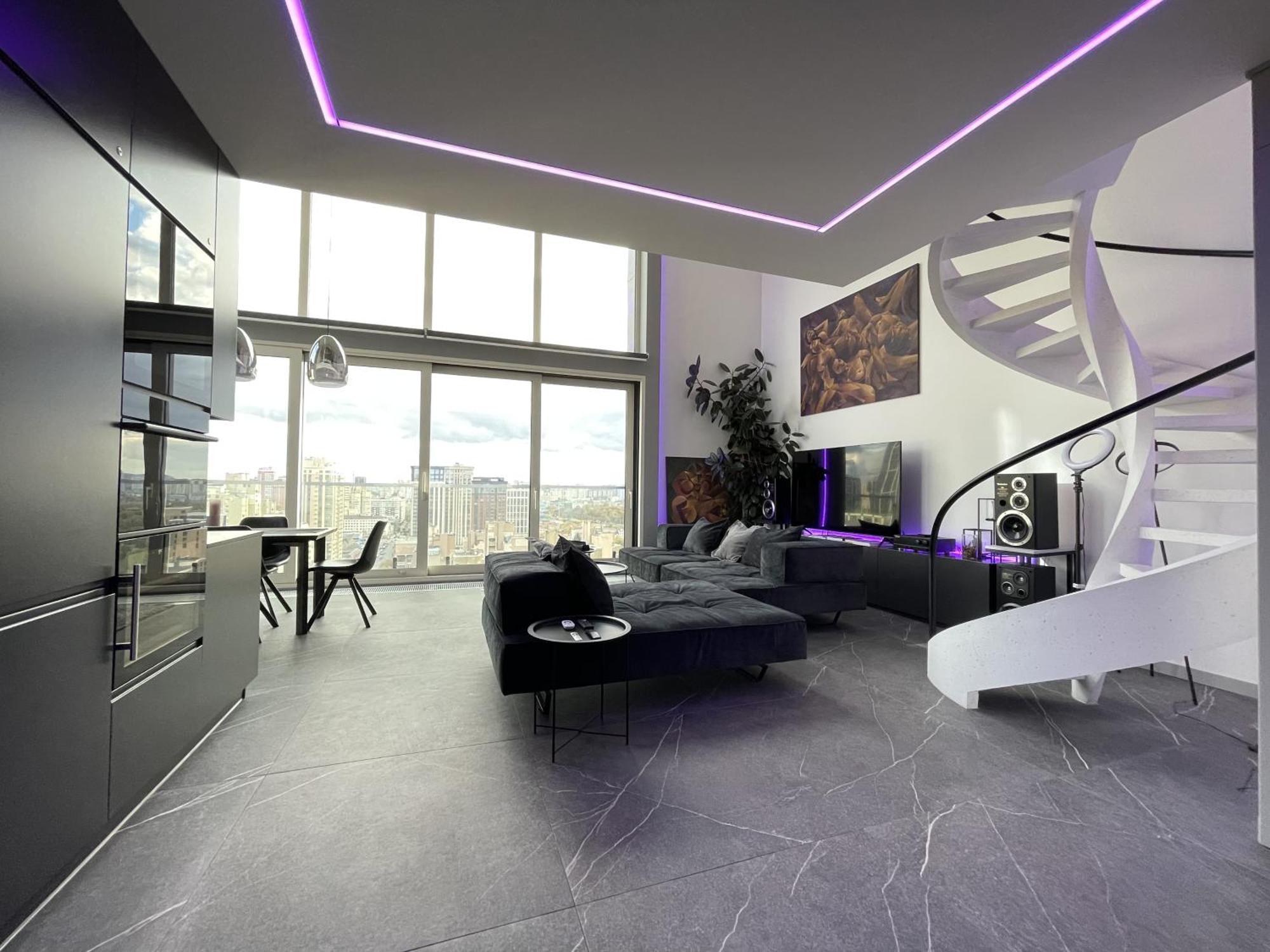Apartmán The Penthouse Kyjev Exteriér fotografie