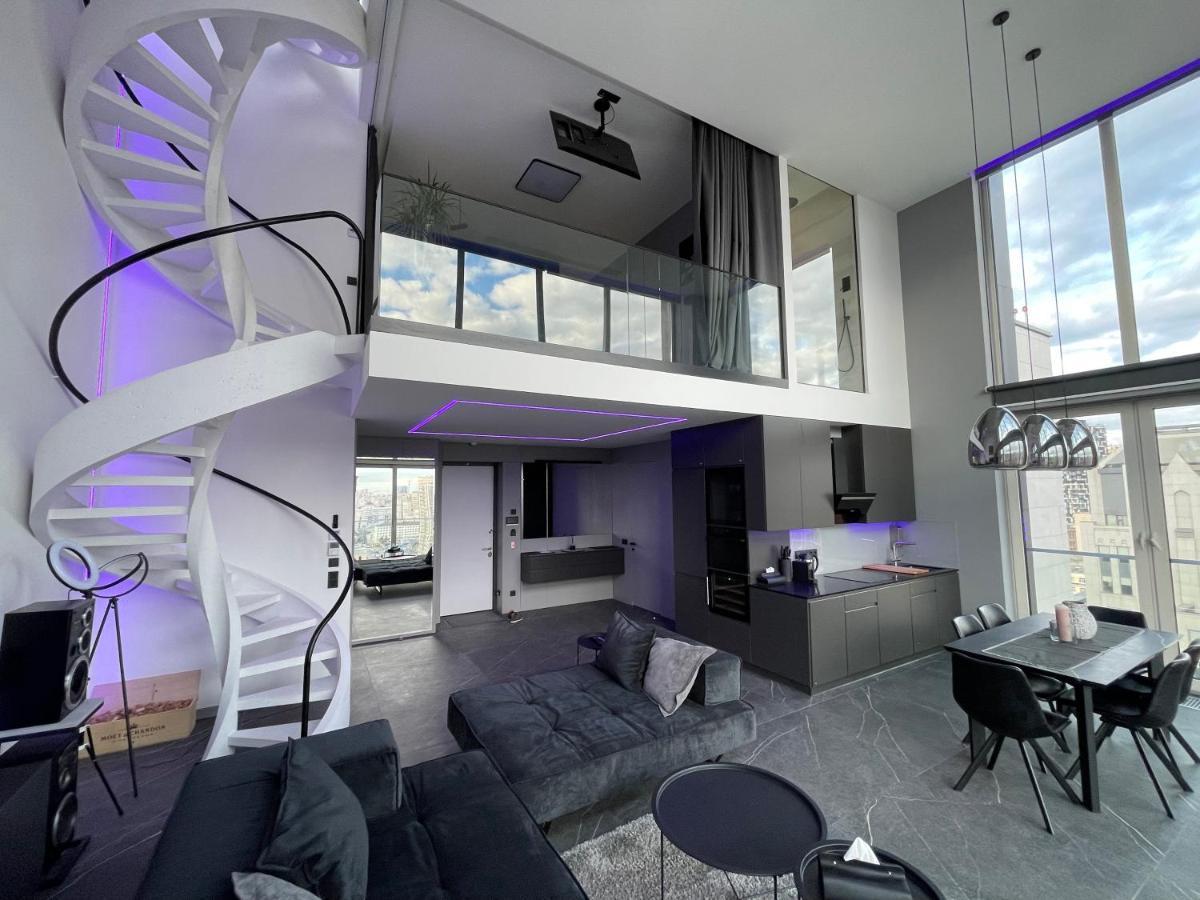 Apartmán The Penthouse Kyjev Exteriér fotografie