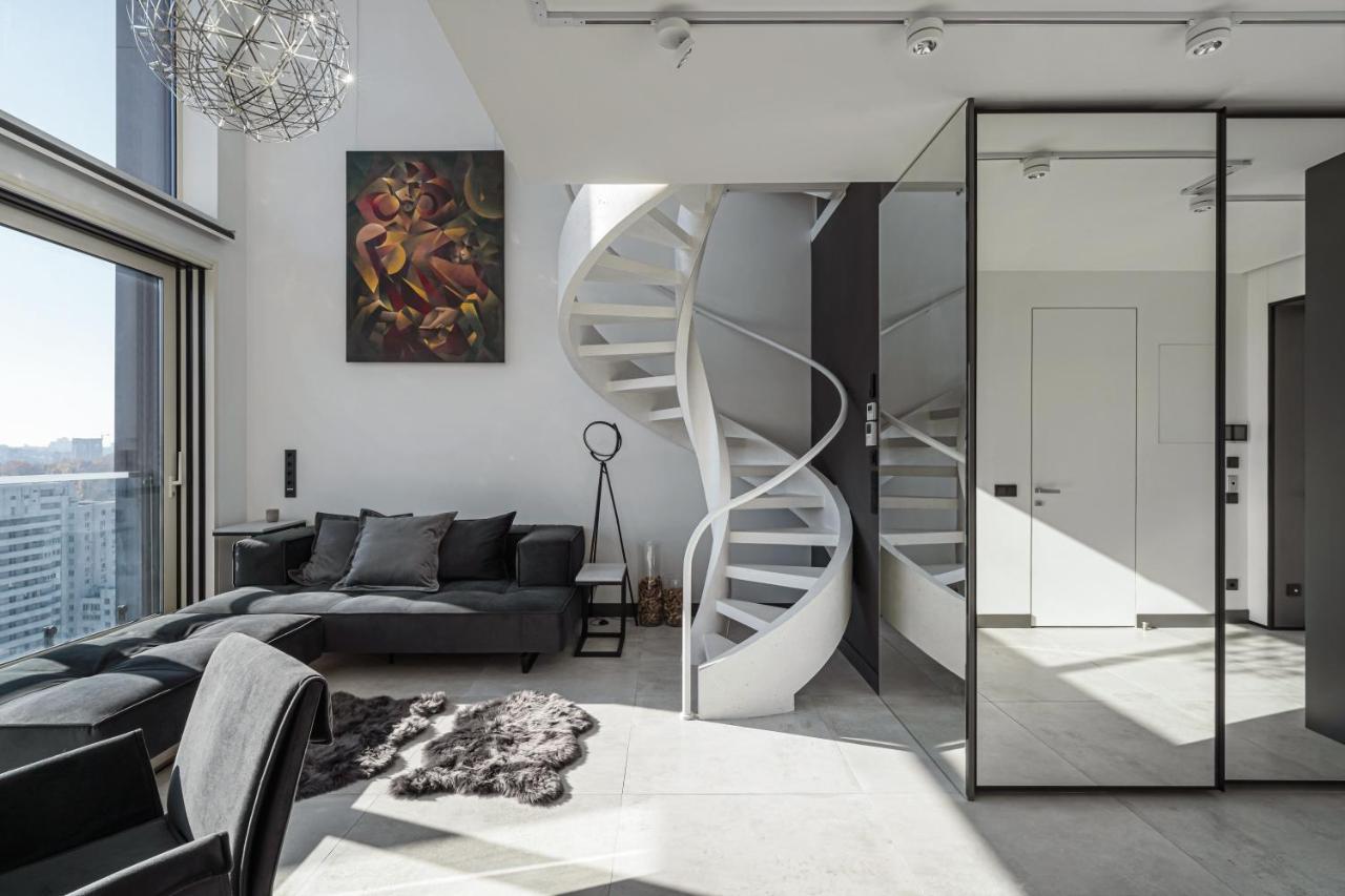 Apartmán The Penthouse Kyjev Exteriér fotografie