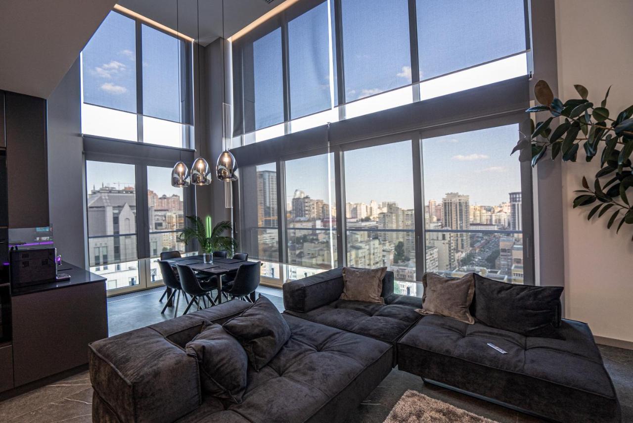 Apartmán The Penthouse Kyjev Exteriér fotografie