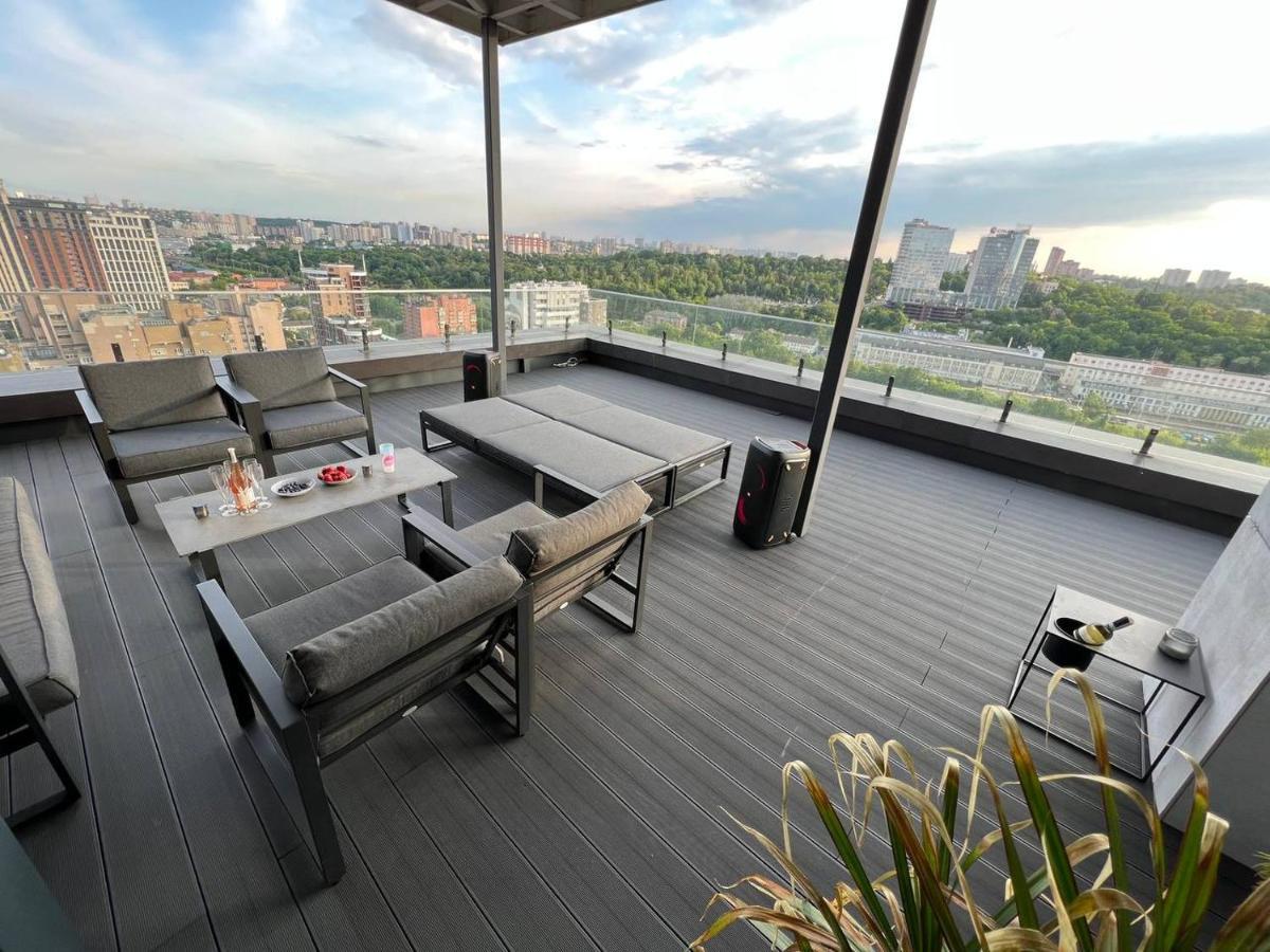 Apartmán The Penthouse Kyjev Exteriér fotografie