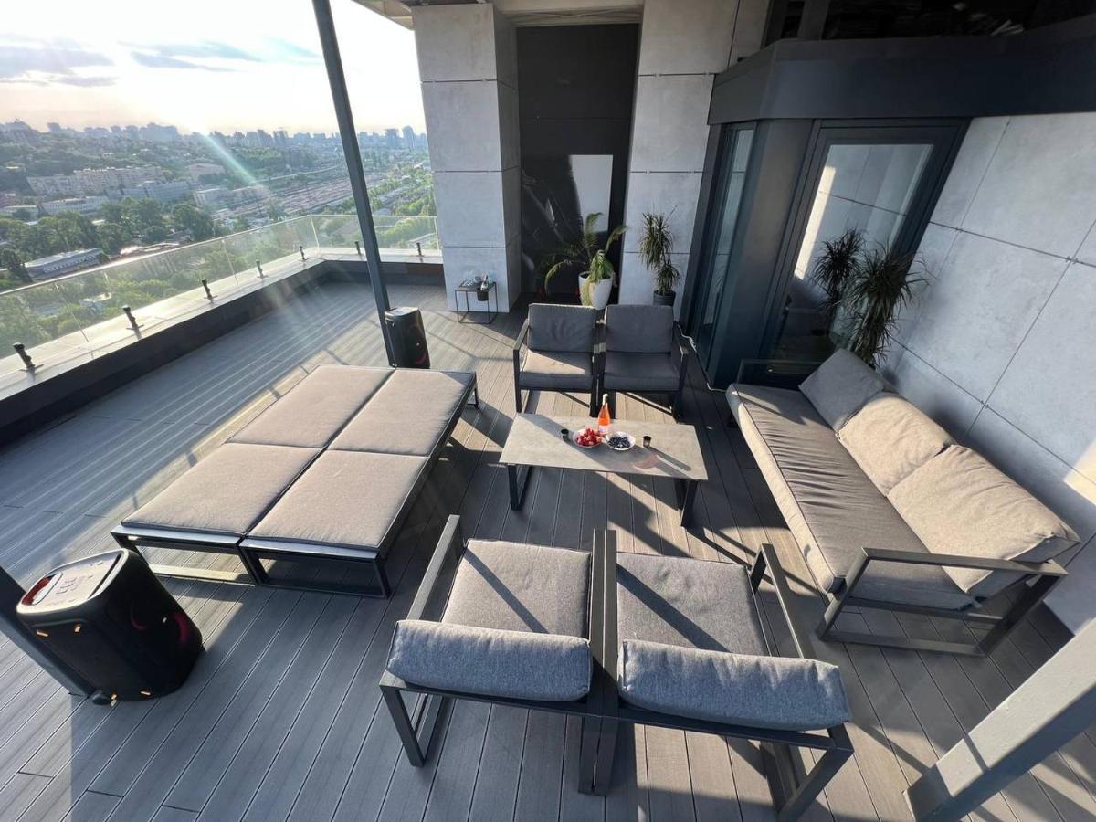 Apartmán The Penthouse Kyjev Exteriér fotografie